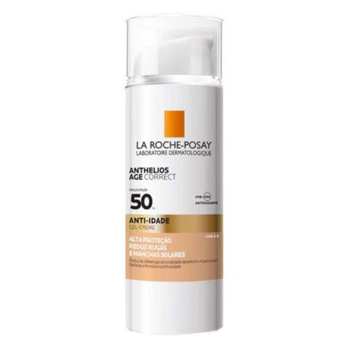 Kit com 3 Unidades de La Roche Posay Anthelios Age Correct Protetor Solar facial Fps 50 Cor 2.0