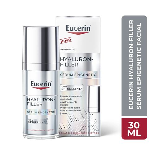 Kit com 3 Unidades de Sérum Anti-Idade Eucerin Hyaluron-Filler Epigenetic 30ml