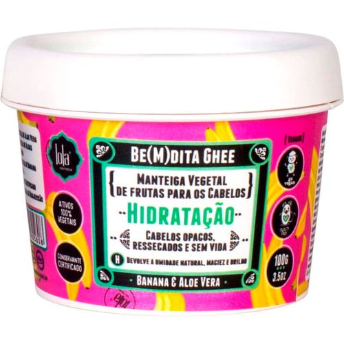 Máscara Capilar Lola Cosmetics Be(M)dita Ghee Banana 100g Máscara Capilar Lola Cosmetics Be(M)dita Ghee Banana 100g