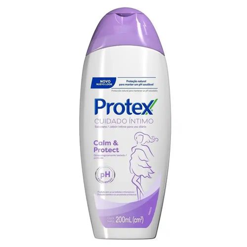Kit com 3 Unidades de Sabonete Líquido Íntimo Soft Floral Protex 200ml