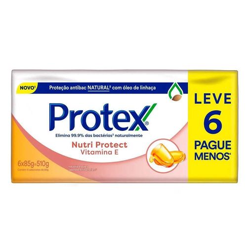 Kit com 3 Unidades de Sabonete Protex Vitamina 85g c/ 6 Unidades Kit com 3 Unidades de Sabonete Protex Vitamina 85g c/ 6 Unidades