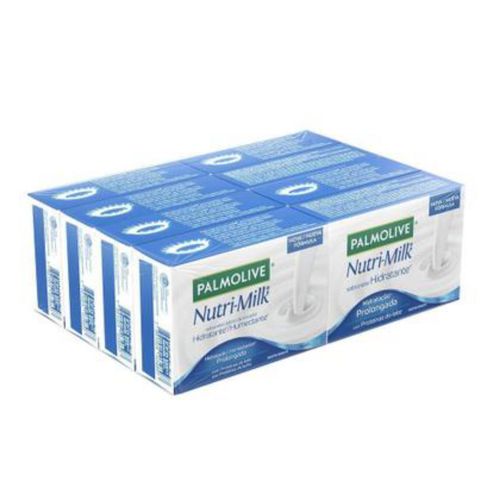 Kit com 3 Unidades de Sabonete Palmolive Nutrimilk 85g - 8 Unidades Kit com 3 Unidades de Sabonete Palmolive Nutrimilk 85g - 8 Unidades