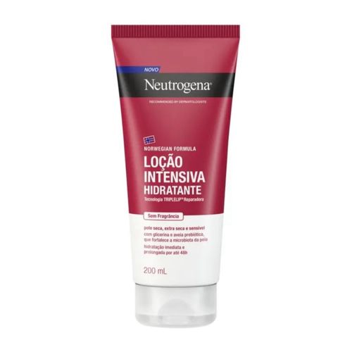 Kit com 3 Unidades de Hidratante Corporal Intensivo Norwegian Sem Fragrância Neutrogena 200ml Kit com 3 Unidades de Hidratante Corporal Intensivo Norwegian Sem Fragrância Neutrogena 200ml