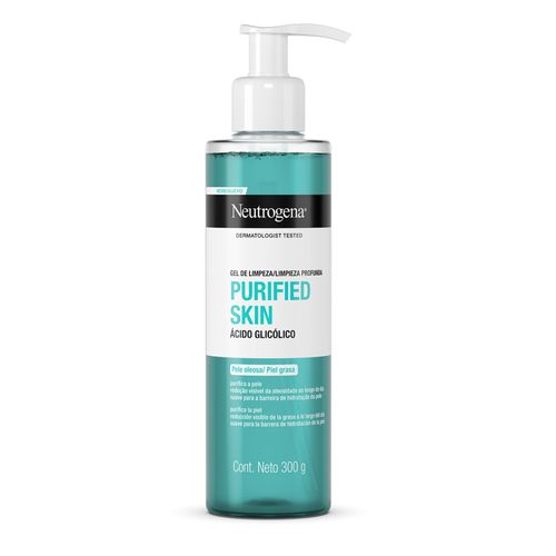 Kit com 3 Unidades de Neutrogena Gel de Limpeza Facial Purified Skin 300g