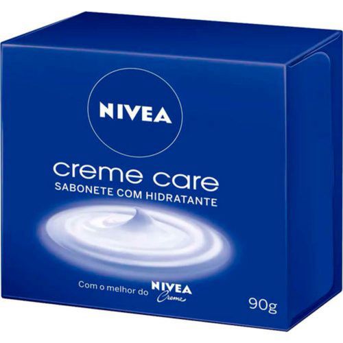 Kit com 2 Unidades de Sabonete em Barra Nivea Creme Care 90g