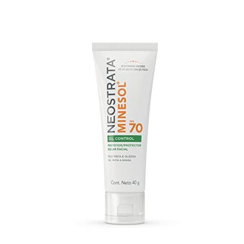 Kit com 3 Unidades de Minesol Neostrata Protetor Solar Facial FPS70 Oil Control Pele Clara 40