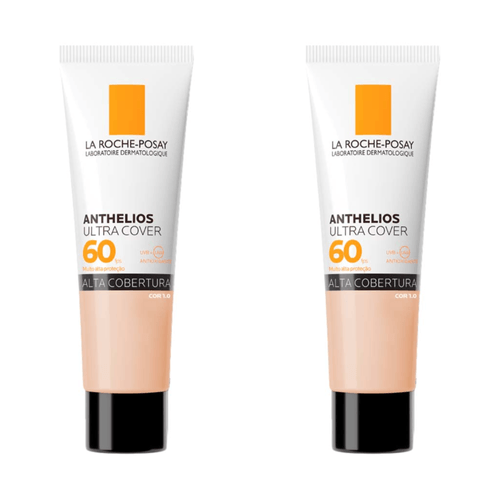 Kit com 2 Unidades de Protetor Solar Facial La Roche-Posay Anthelios Ultra Cover 1.0 FPS60 30g 1.0