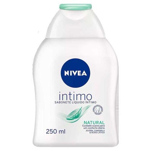 Kit com 3 Unidades de Sabonete Íntimo Nivea Natural 250ml Kit com 3 Unidades de Sabonete Íntimo Nivea Natural 250ml