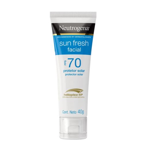 Kit com 3 Unidades de Protetor Solar Facial Neutrogena Sun Fresh FPS 70 40g Kit com 3 Unidades de Protetor Solar Facial Neutrogena Sun Fresh FPS 70 40g