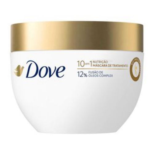 Kit com 3 Unidades de Dove Máscara de Resgate Intenso 10 em 1 UV Repair & Glow + Ferúlico 250g