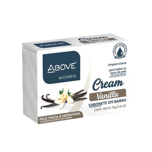 Sabonete Above 75g Cream Vanilla Sabonete Above 75g Cream Vanilla