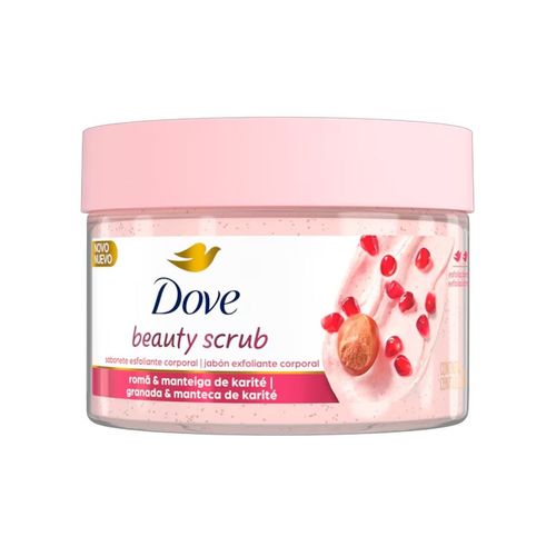 Kit com 3 Unidades de Sabonete Dove Esfoliante Corporal Beauty Scrub E Romã Manteiga De Karité 280g Kit com 3 Unidades de Sabonete Dove Esfoliante Corporal Beauty Scrub E Romã Manteiga De Karité 280g