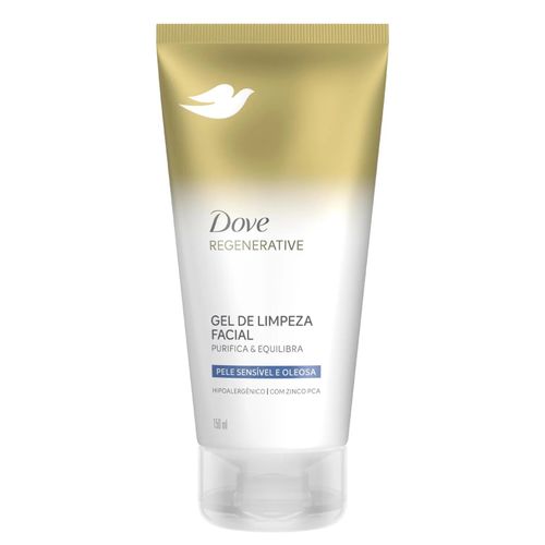 Kit com 3 Unidades de Dove Regenerative Gel De Limpeza Facial Purifica & Equilibra 150ml Kit com 3 Unidades de Dove Regenerative Gel De Limpeza Facial Purifica & Equilibra 150ml