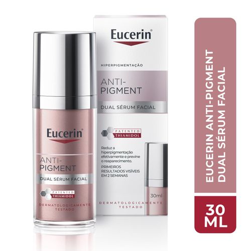 Kit com 3 Unidades de Dual Sérum Facial Eucerin Anti-Pigment 30ml Kit com 3 Unidades de Dual Sérum Facial Eucerin Anti-Pigment 30ml