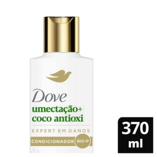 Kit com 3 Unidades de Condicionador Dove Umectação + Coco Antioxi 370m Kit com 3 Unidades de Condicionador Dove Umectação + Coco Antioxi 370m
