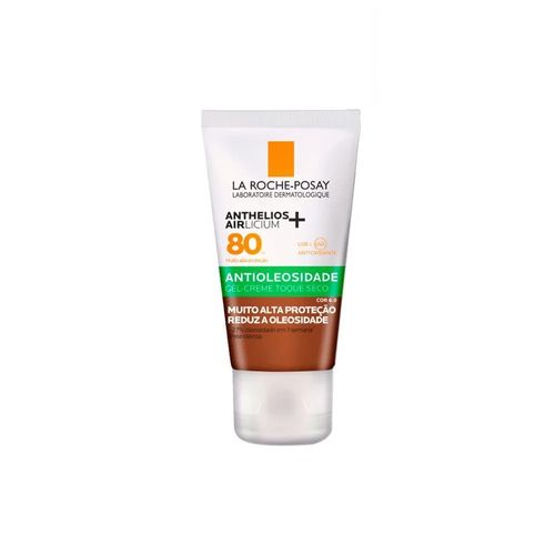 Kit com 3 Unidades de La Roche-posay Anthelios Airlicium Fps 80 6.0 Protetor Solar Facial Antioleosidade 40g Kit com 3 Unidades de La Roche-posay Anthelios Airlicium Fps 80 6.0 Protetor Solar Facial Antioleosidade 40g