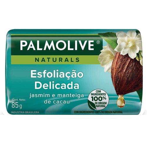 Kit com 3 Unidades de Sabonete em Barra Palmolive Naturals Esfoliação Delicada 85g