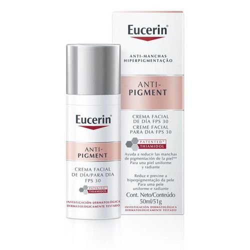 Kit com 3 Unidades de Eucerin Anti-Pigment Creme Facial Dia FPS30 50ml Kit com 3 Unidades de Eucerin Anti-Pigment Creme Facial Dia FPS30 50ml