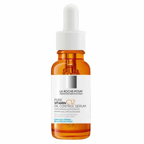 Kit com 3 Unidades de La Roche-Posay Sérum Facial Pure Vitamin C12 Oil Control 15ml