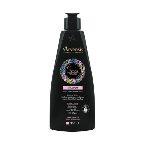 Shampoo Cachos Naturais 300ml Arvensis Shampoo Cachos Naturais 300ml Arvensis