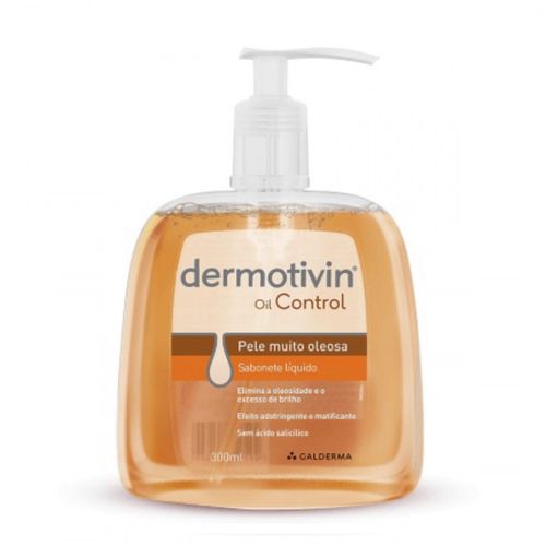 Kit com 2 Unidades de Sabonete Líquido Oil Control Dermotivin 300ml Kit com 2 Unidades de Sabonete Líquido Oil Control Dermotivin 300ml