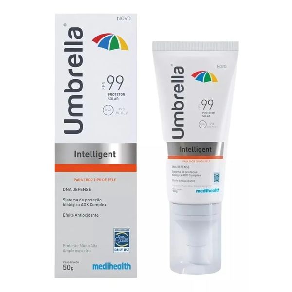 Kit com 2 Unidades de Protetor Solar Facial FPS 99 Umbrella 50g