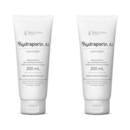 Kit com 2 Unidades de Hydraporin AI Sabonete Líquido 200ml