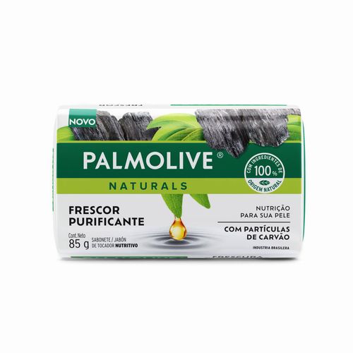 Kit com 2 Unidades de Sabonete Naturals Sensação Purificante Carvão Palmolive 85g