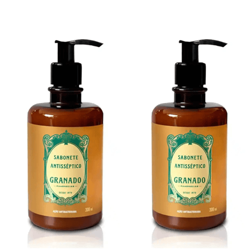 Kit com 2 Unidades de Sabonete Líquido Antisséptico Granado Tradicional com 300ml