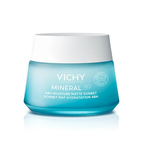 Kit com 3 Unidades de Sorbet Gel Matte Hidratação Vichy Minéral 89 48h 50ml