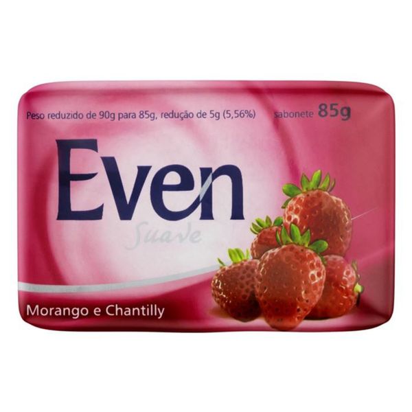 Sabonete Even Morango E Chantilly 85g