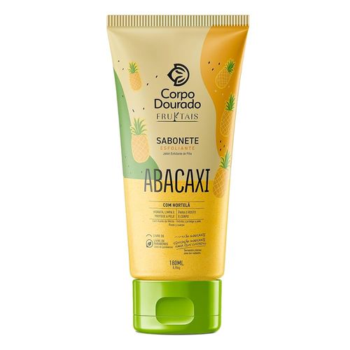 Sabonete Esfoliante Corpo Dourado 180ml Abacaxi Sabonete Esfoliante Corpo Dourado 180ml Abacaxi