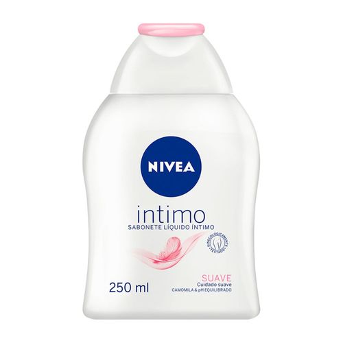 Kit com 3 Unidades de Sabonete Íntimo Nivea Suave 250ml