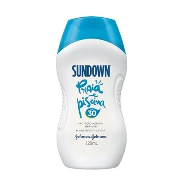 Kit com 3 Unidades de Protetor Solar Facial Loção FPS 30 Sundown 120ml