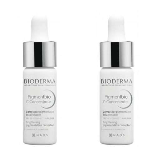 Kit com 2 Unidades de Pigmentbio C Concentrate Sérum Clareador Bioderma 15ml