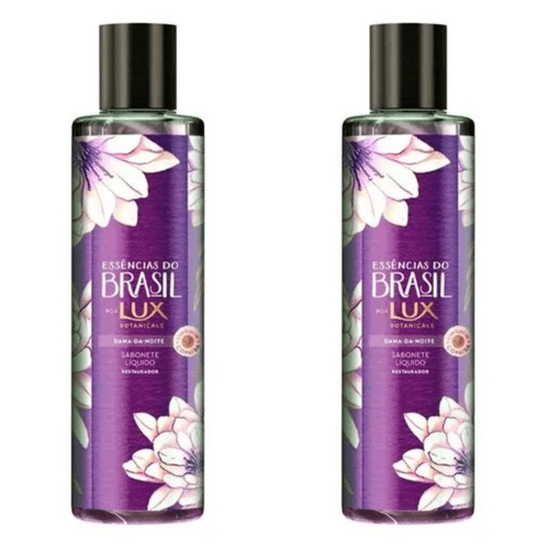 Kit com 2 Unidades de Lux Sabonete Líquido Dama-da-Noite Essências Do Brasil 300ml