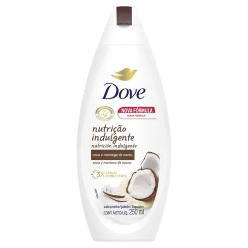 Dove Sabonete Líquido Coco e Manteiga de Cacau 250ml