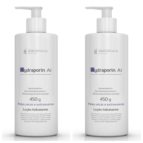 Kit com 2 Unidades de Loção Hidratante Hydraporin Ai 450G