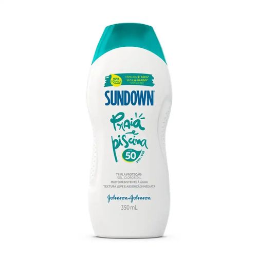 Kit com 3 Unidades de Protetor Solar Corporal Loção FPS 50 Sundown 350ml Kit com 3 Unidades de Protetor Solar Corporal Loção FPS 50 Sundown 350ml