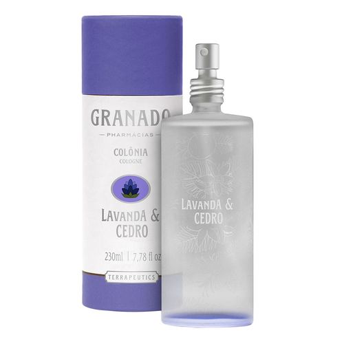 Kit com 3 Unidades de Colônia Lavanda E Cedro 230ml Granado Kit com 3 Unidades de Colônia Lavanda E Cedro 230ml Granado