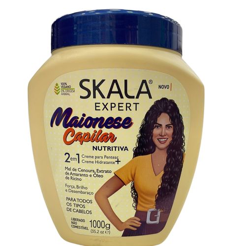 Creme de Tratamento Maionese Capilar 1Kg Skala Creme de Tratamento Maionese Capilar 1Kg Skala