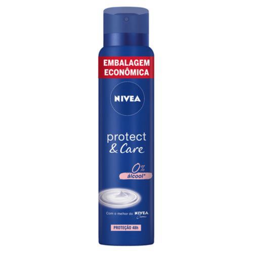 Kit com 3 Unidades de Desodorante Aerossol Protect & Care Nivea 200ml