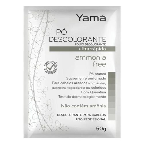 Descolorante Pó Yamá Sach 50g Amonia Free