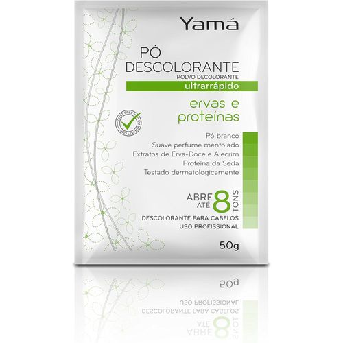 Descolorante Pó Yamá Sach 50g Dust Free