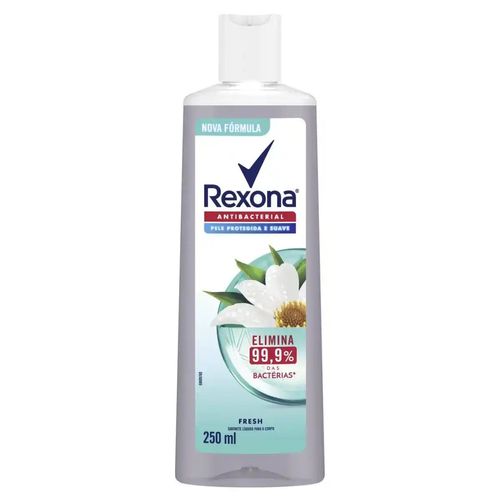 Kit com 3 Unidades de Rexona Sabonete Líquido Antibacterial Fresh 250ml Kit com 3 Unidades de Rexona Sabonete Líquido Antibacterial Fresh 250ml