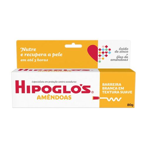 Kit com 2 Unidades de Hipoglos Amendoas 80G