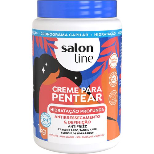Creme de Pentear Salon Line Hidratação Profunda 1Kg