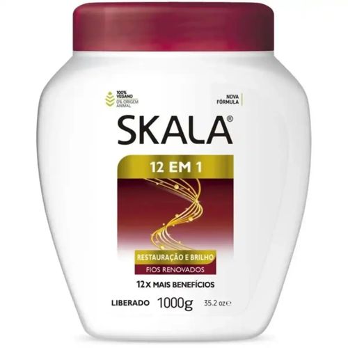 Creme de Tratamento 12 em 1 Skala 1Kg Creme de Tratamento 12 em 1 Skala 1Kg