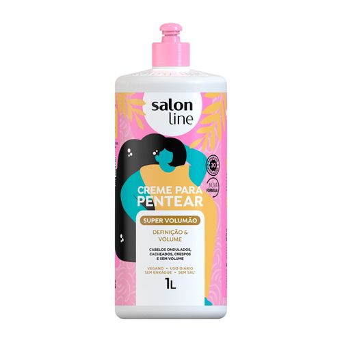 Creme de Pentear Salon Line Super Volumão 1L