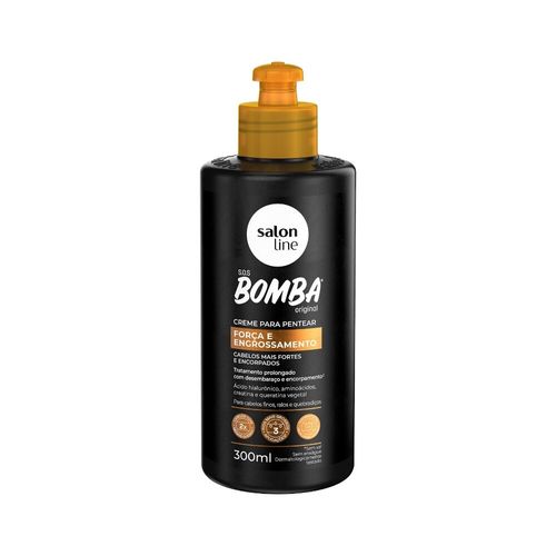 Creme Para Pentear SOS Bomba Força e Engrossamento 300ml Creme Para Pentear SOS Bomba Força e Engrossamento 300ml
